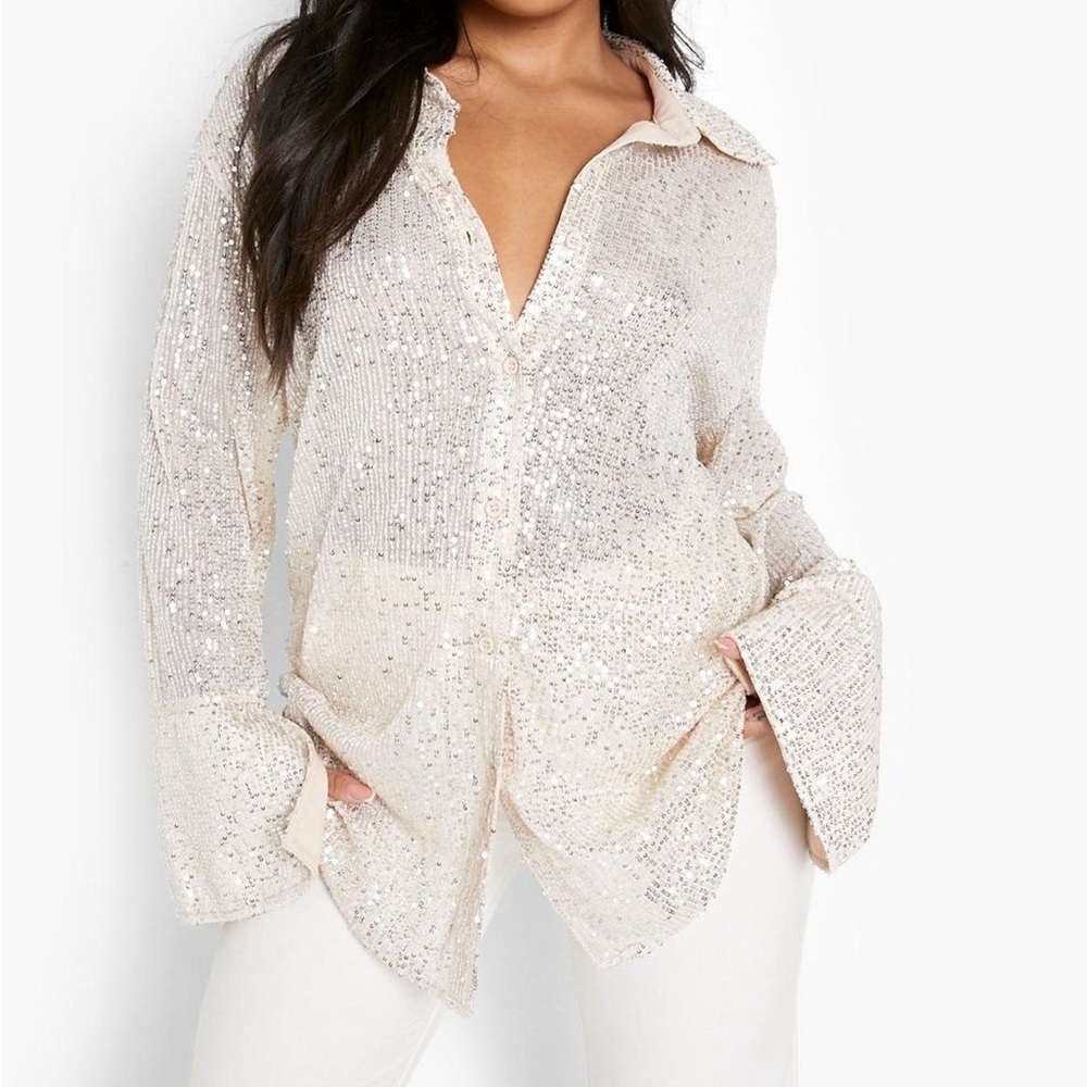 Sequin shirt